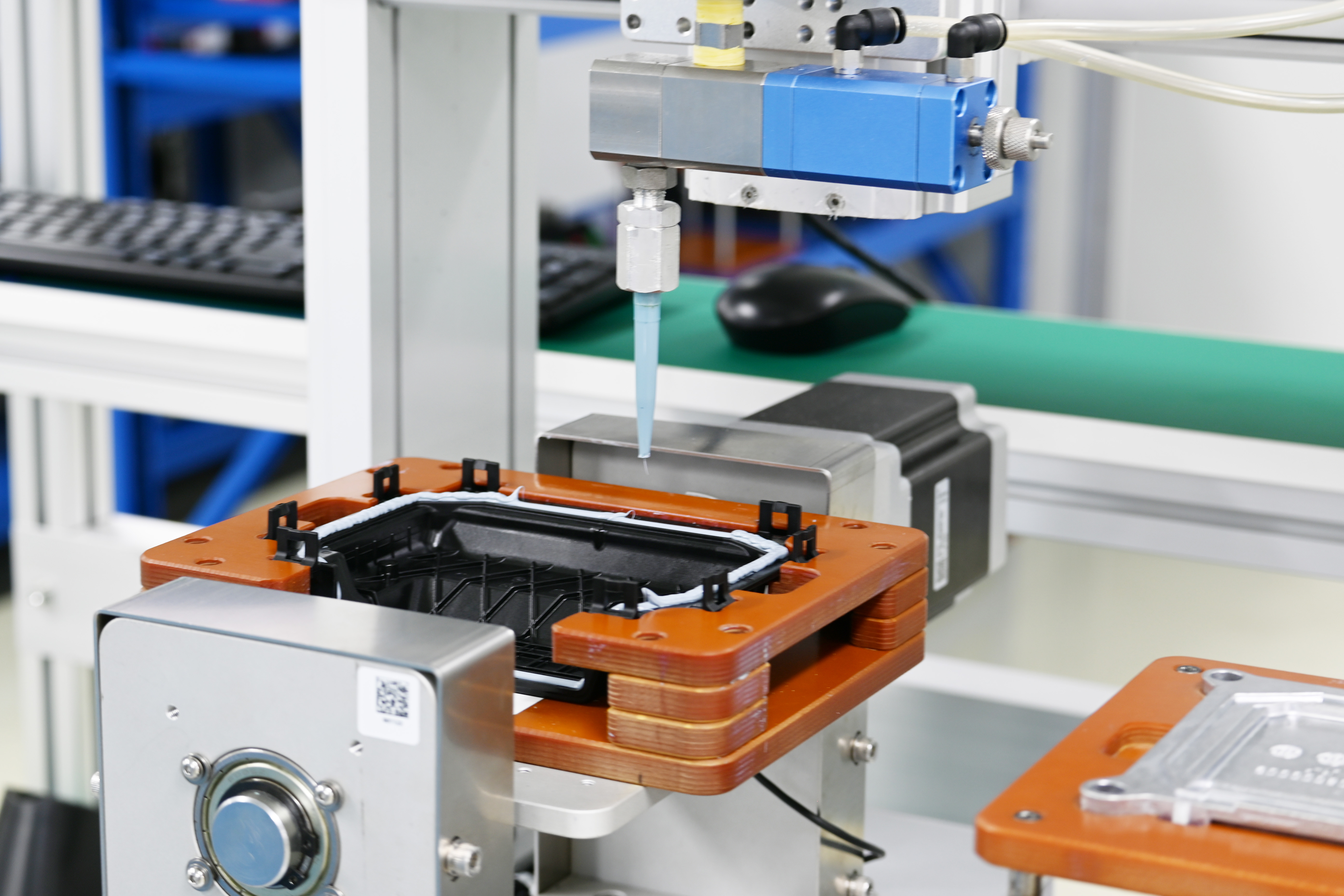 点胶密封电控组件